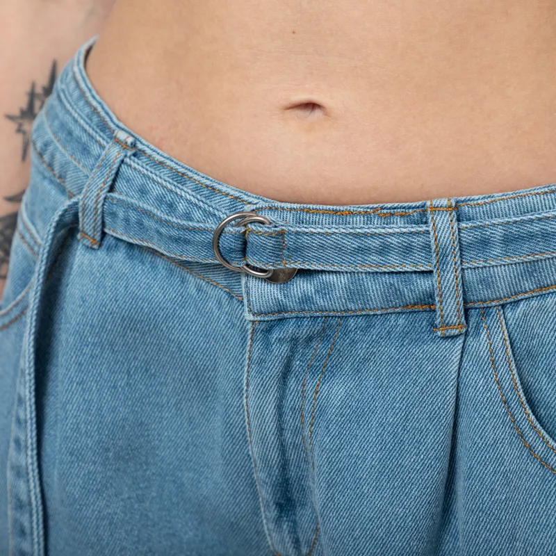 Our Sister Womens Popura Jeans Light Blue-6