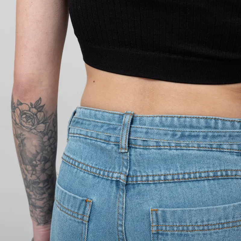 Our Sister Womens Popura Jeans Light Blue-9