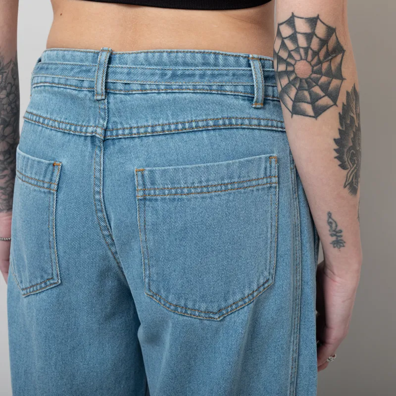 Our Sister Womens Popura Jeans Light Blue-8