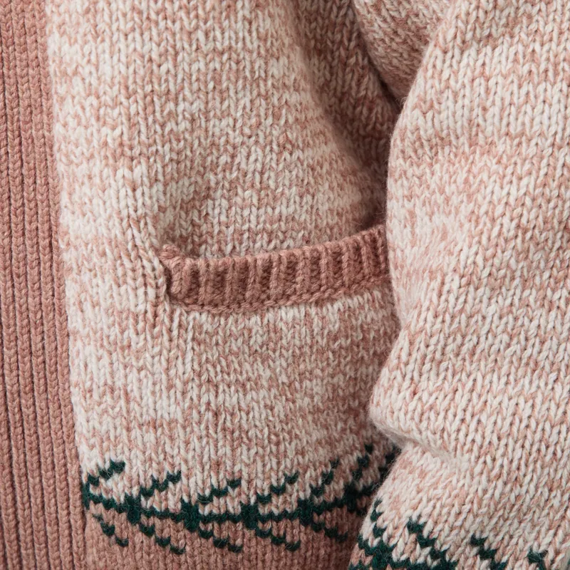 Pendleton Shawl Cowichan Cardigan OG Oatmeal-5