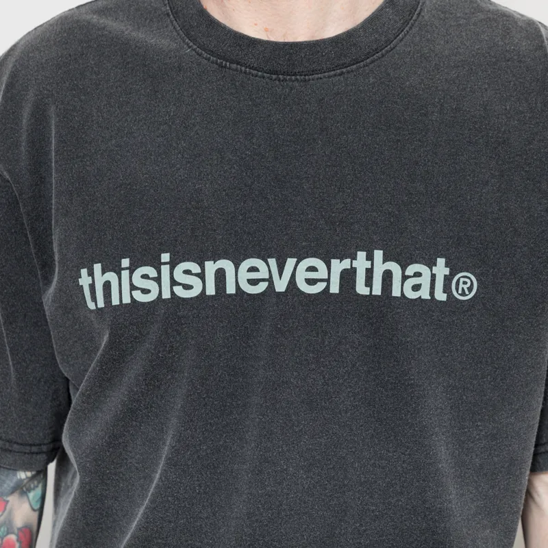 thisisneverthat T-Logo T Shirt Washed Black-4