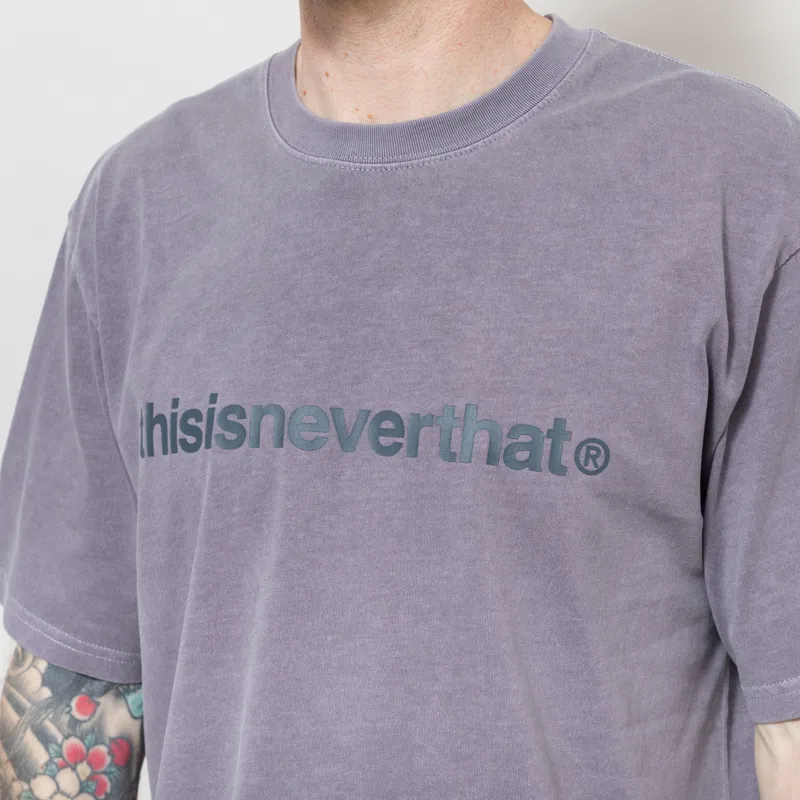 thisisneverthat T-Logo T Shirt Faded Purple-4
