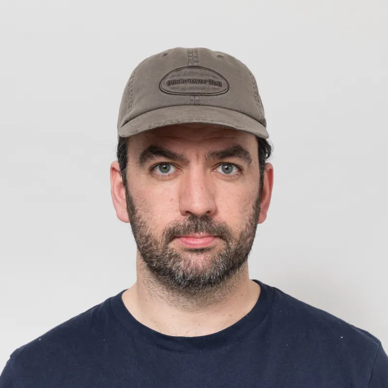 thisisneverthat Overdyed E/T-Logo Cap Charcoal-1