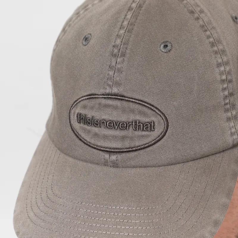 thisisneverthat Overdyed E/T-Logo Cap Charcoal-3