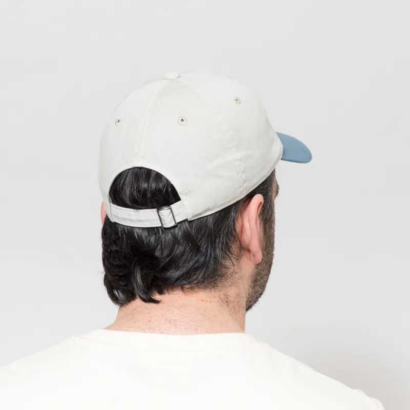 thisisneverthat Overdyed E/T-Logo Cap Ivory Blue-2