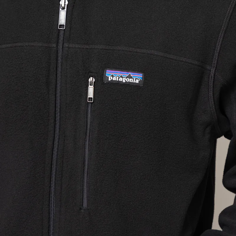 Patagonia Micro D Fleece Jacket Black-6