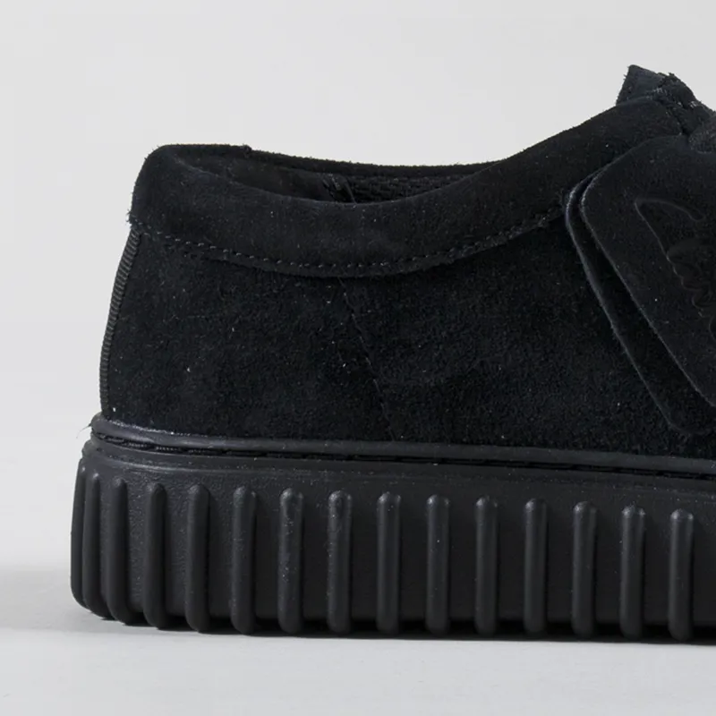 Clarks Originals Torhill Lo Shoe Black Suede-4