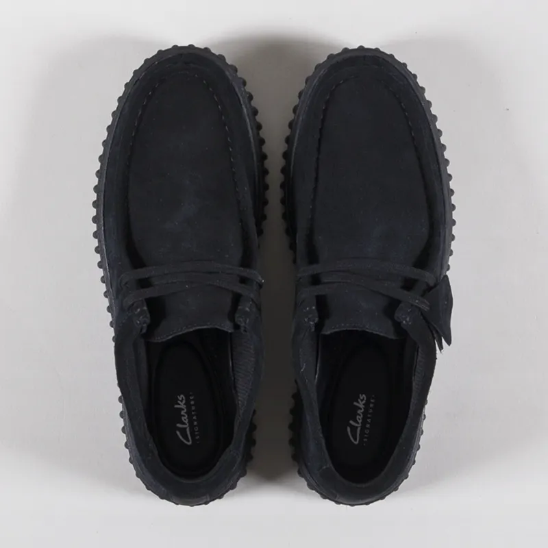 Clarks Originals Torhill Lo Shoe Black Suede-6