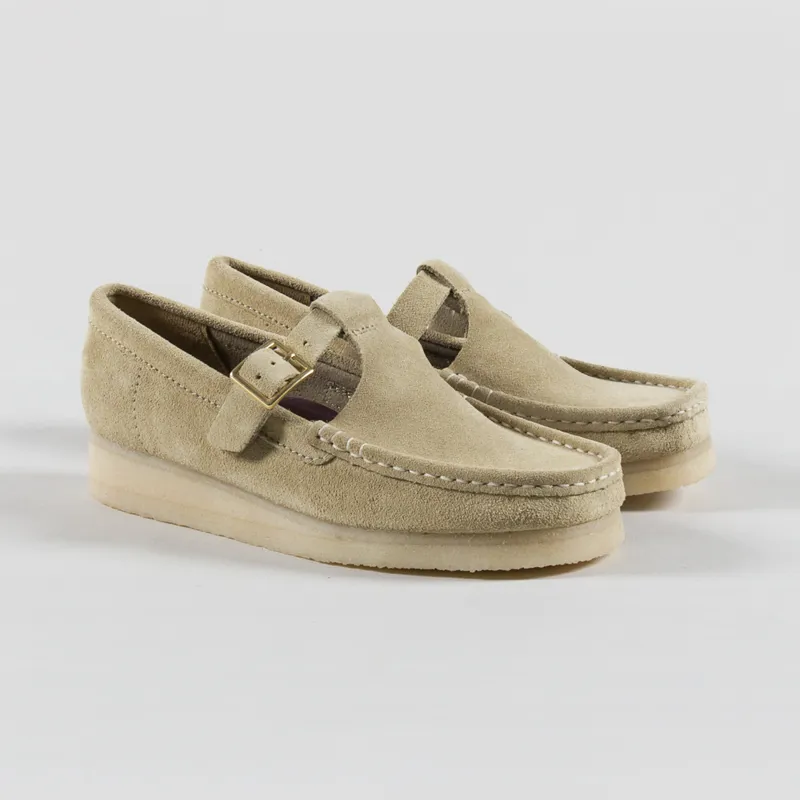 国内配送 CLARKS WMNS WALLABEE T BAR MAPLE SUEDE Clarks Women Wallabee T Bar Maple Suede 26175665 | eBay