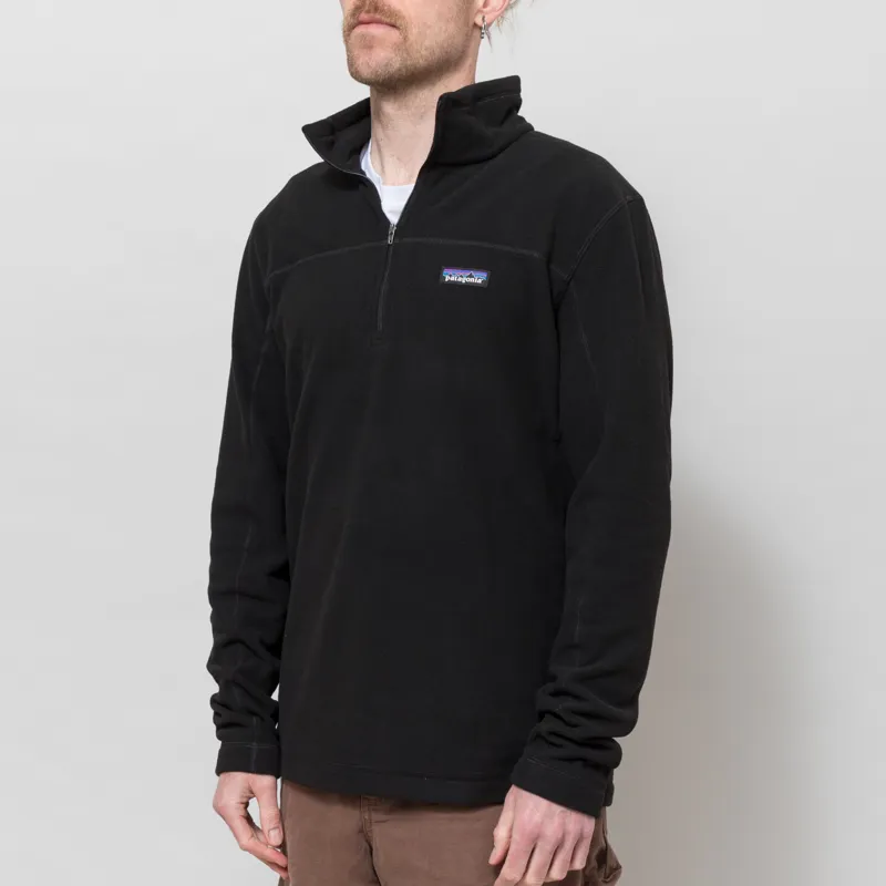 Patagonia Micro D Fleece Pullover Jacket Black-1