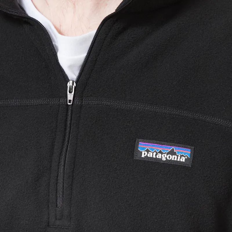 Patagonia Micro D Fleece Pullover Jacket Black-7
