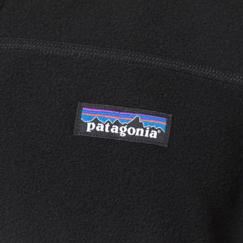 Patagonia Micro D Fleece Pullover Jacket Black-8