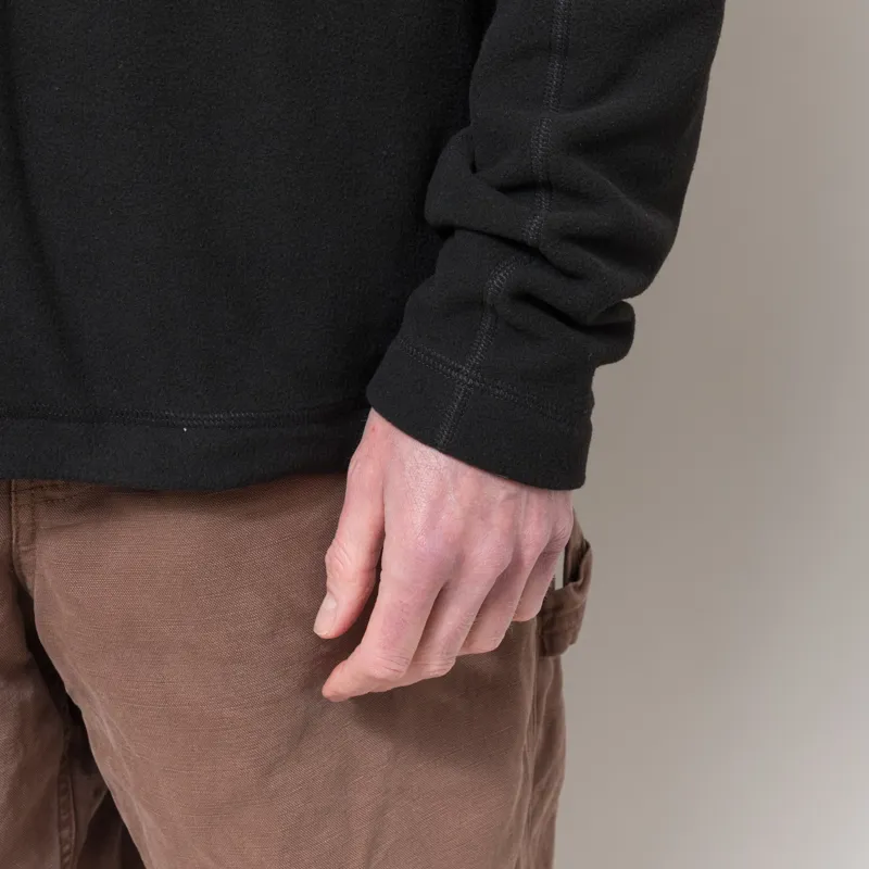 Patagonia Micro D Fleece Pullover Jacket Black-9