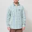 Patagonia Micro D Fleece Pullover Sun Quilt Blue Sage