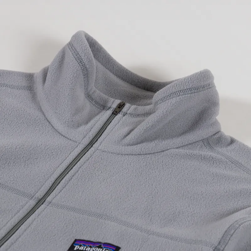 Patagonia Micro D Fleece Pullover Jacket Feather Grey-4