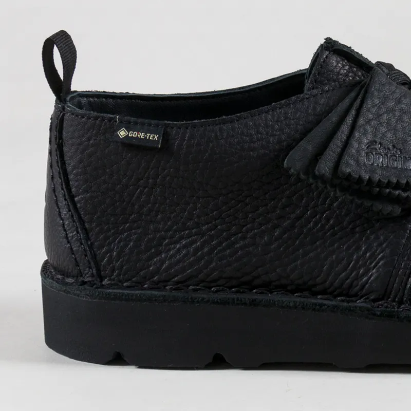 靴 clarks gore-tex black leather 7 25.5 Wallabee Gore-Tex (w) Black/Black Leather – Clarks
