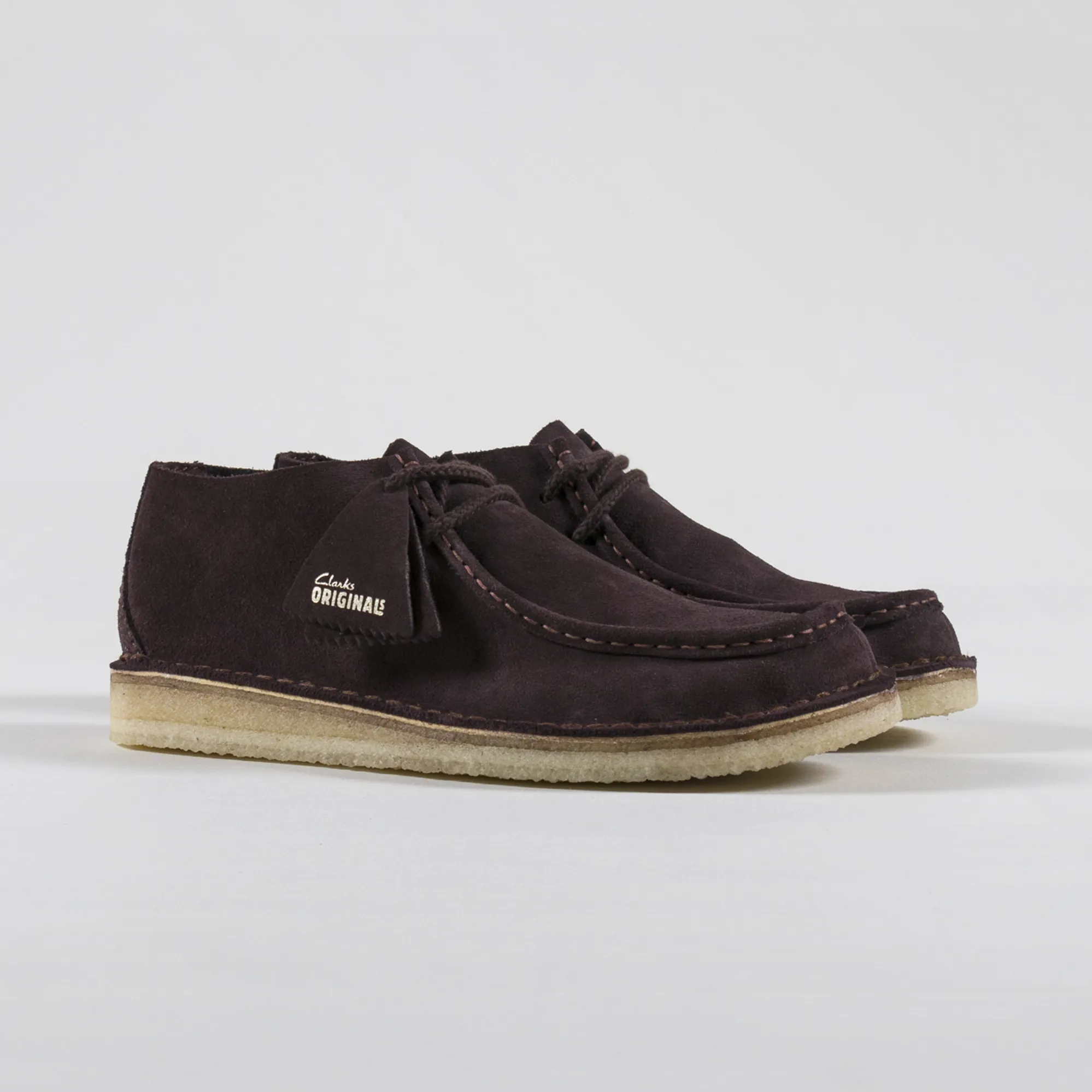 Desert boot in pelle scamosciata evo marrone scuro Clarks | La Redoute Desert boot in pelle scamosciata evo marrone scuro Clarks | La Redoute