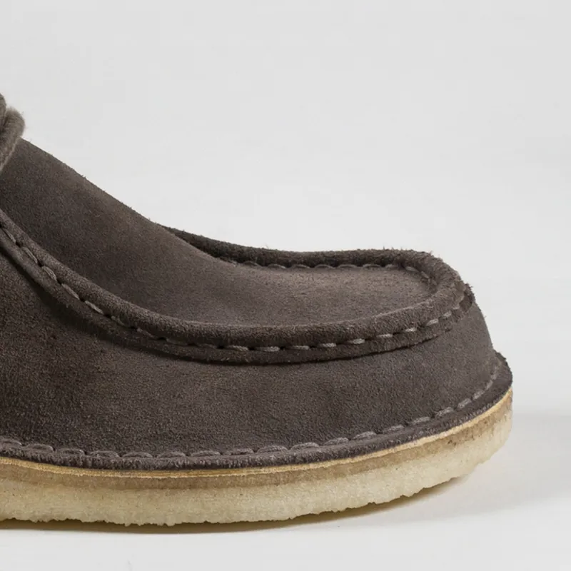 Clarks Originals Desert Nomad Shoes Mole Grey Suede-5