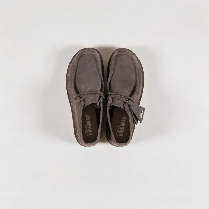 Clarks Originals Desert Nomad Shoes Mole Grey Suede-6