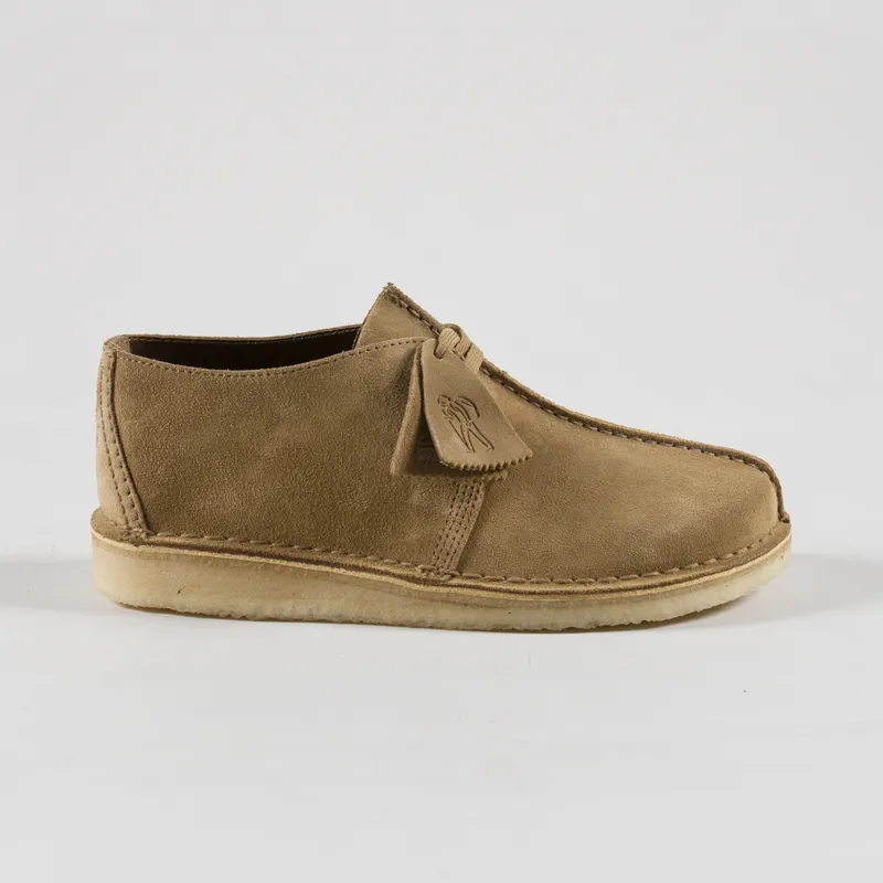 Clarks Originals Desert Trek Shoes Oakwood Suede-2