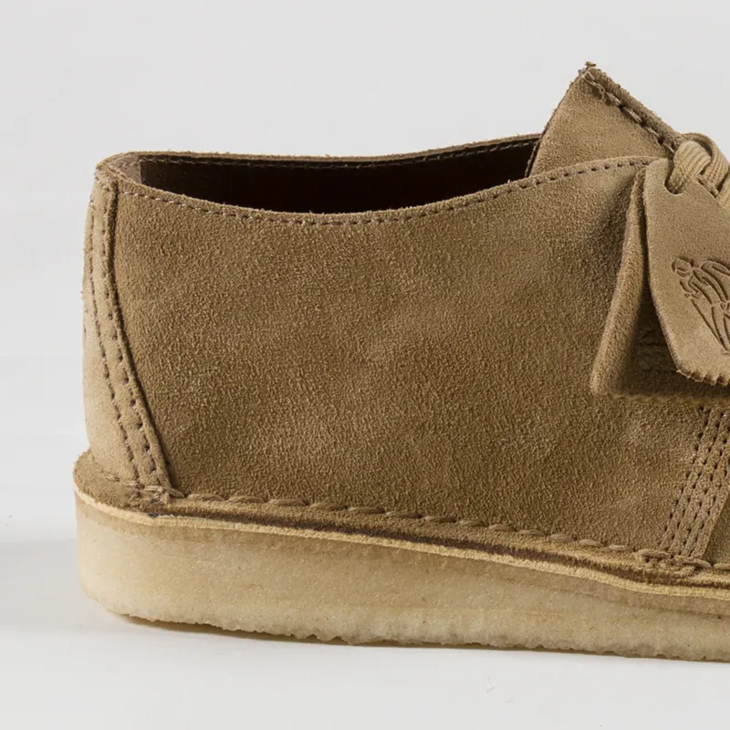 Clarks Originals Desert Trek Shoes Oakwood Suede-4