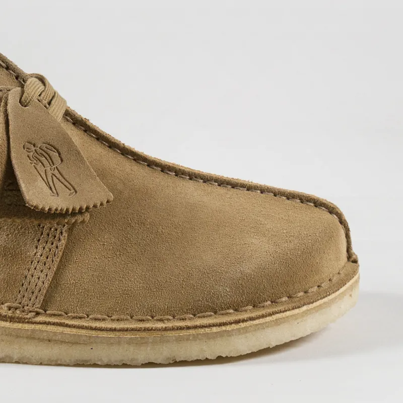 Clarks Originals Desert Trek Shoes Oakwood Suede-5
