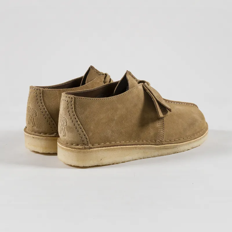 Clarks Originals Desert Trek Shoes Oakwood Suede-1