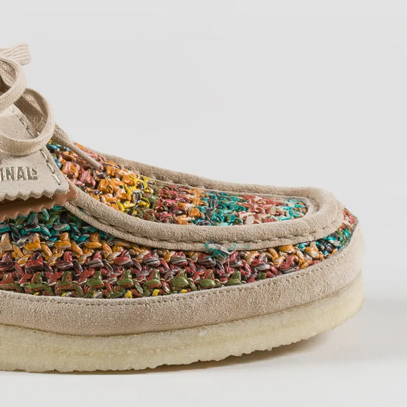 Clarks Wallabee Multi Raffia クラークス　ワラビー Clarks Wallabee Multi Raffia（クラークス ワラビー-マルチ） | atmos