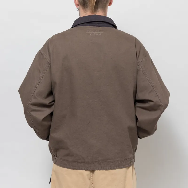 thisisneverthat GORE-TEX WINDSTOPPER Utility Jacket Mud-2