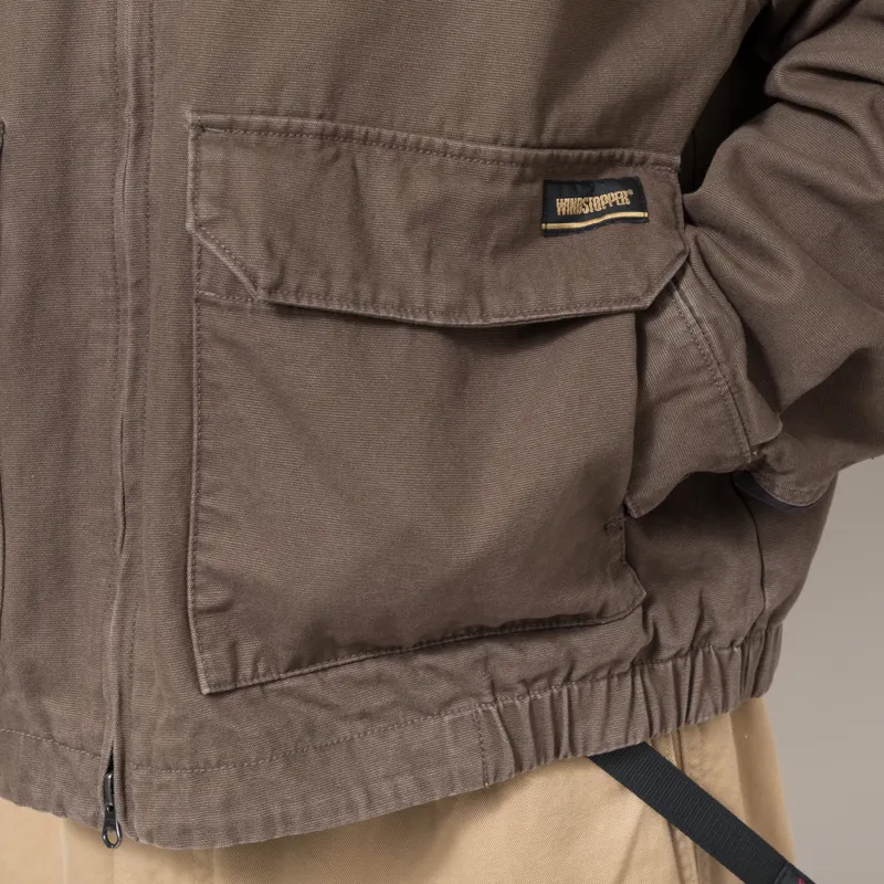thisisneverthat GORE-TEX WINDSTOPPER Utility Jacket Mud-6