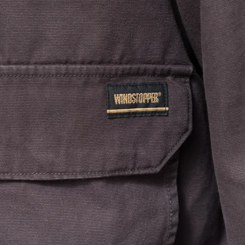 thisisneverthat GORE-TEX WINDSTOPPER Utility Jacket Charcoal-5
