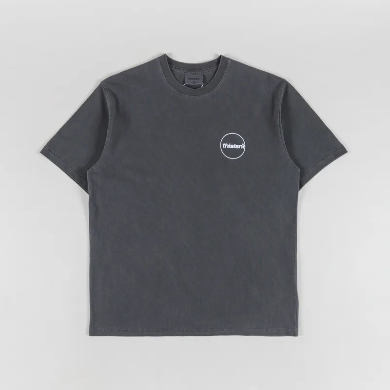 thisisneverthat C-Logo T Shirt Charcoal-1