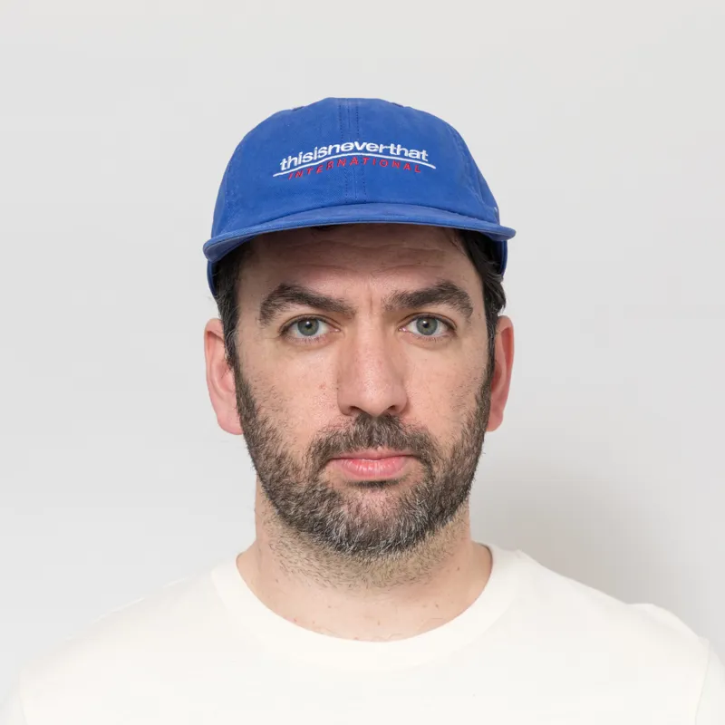 thisisneverthat SP INTL-Logo Cap Blue-1