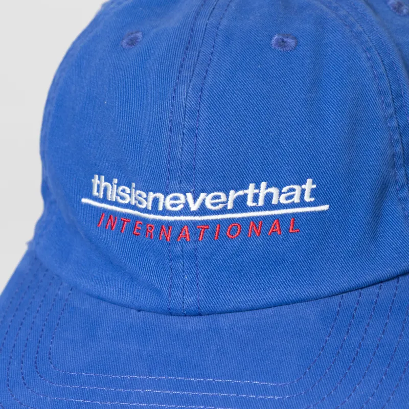 thisisneverthat SP INTL-Logo Cap Blue-3
