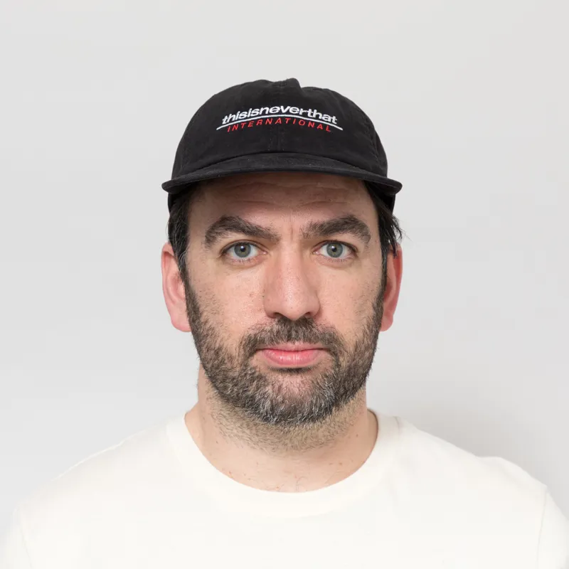 thisisneverthat SP INTL-Logo Cap Black-1