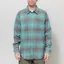 thisisneverthat Flannel Check Shirt Teal