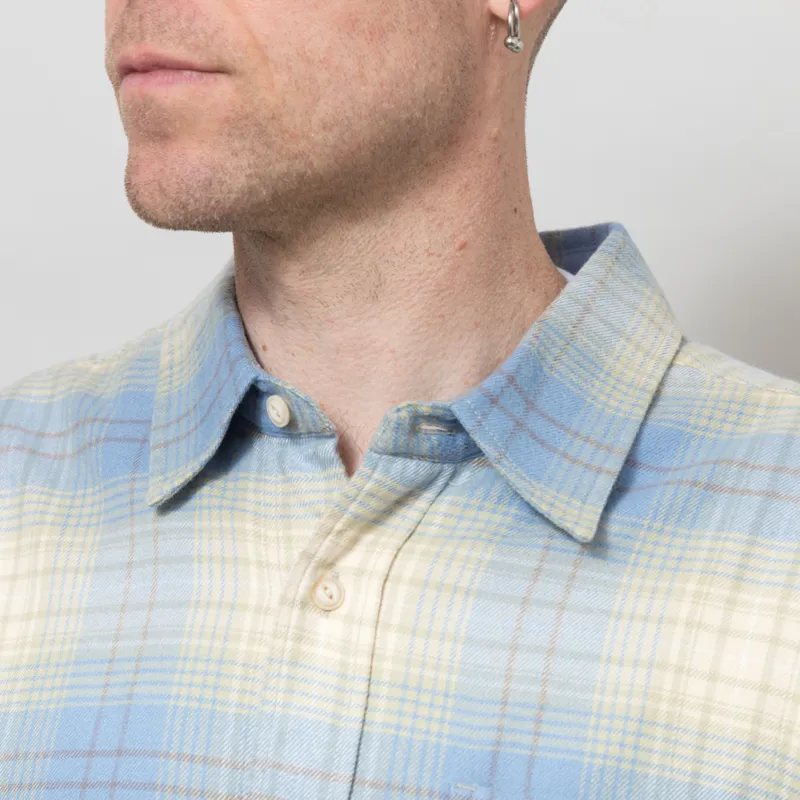 thisisneverthat Flannel Check Shirt Yellow-3