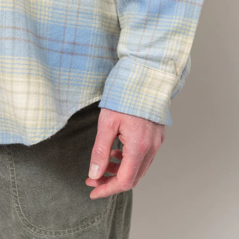 thisisneverthat Flannel Check Shirt Yellow-8