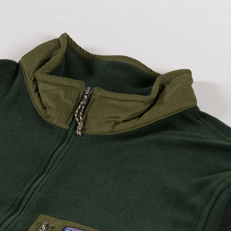 Patagonia Microdini Half Zip Fleece Pullover Black-4