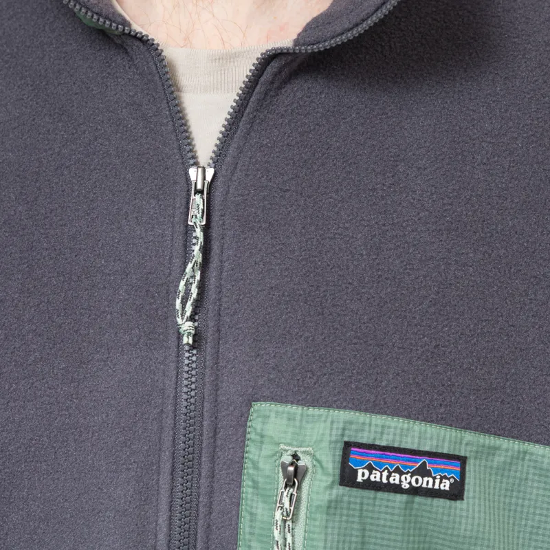 Patagonia Microdini Half Zip Fleece Pullover Forever Grey-7