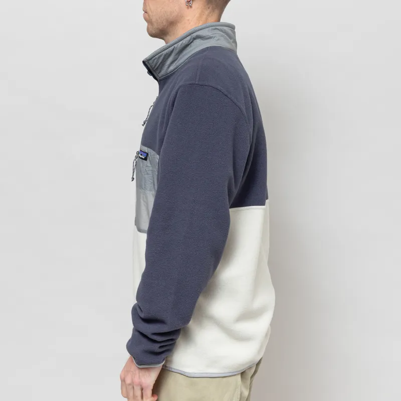 Patagonia Microdini Half Zip Fleece Pullover Pelican-2