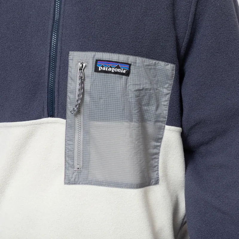 Patagonia Microdini Half Zip Fleece Pullover Pelican-7
