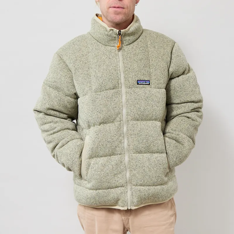 Patagonia Reversible Down Better Sweater Weathered Stone-2
