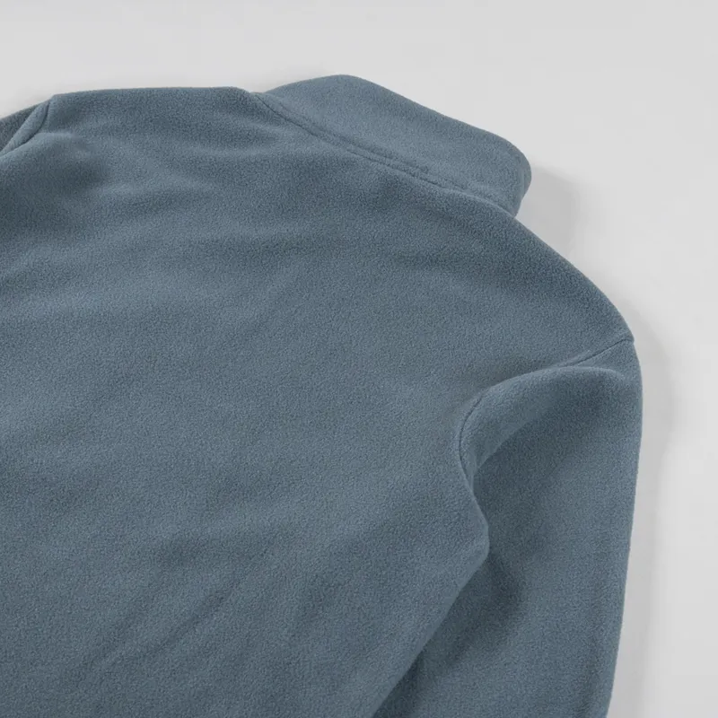 Patagonia Womens Microdini Half Zip Fleece Pullover Nouveau Green Campfire-7