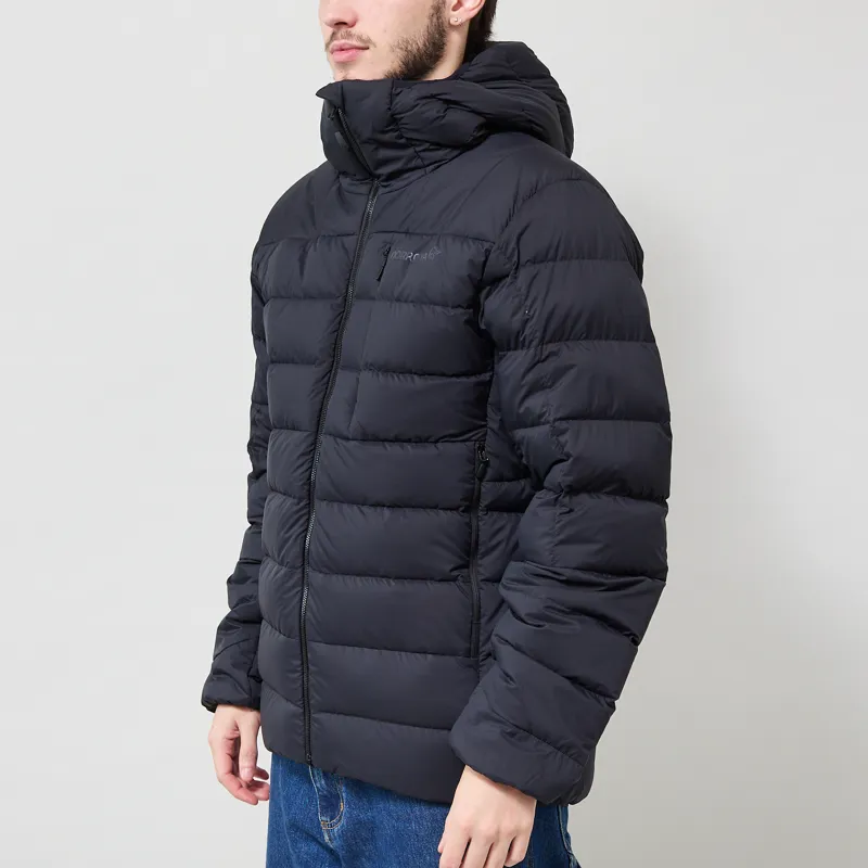 Norrona Femund Down700 Zip Hood Caviar Black-1