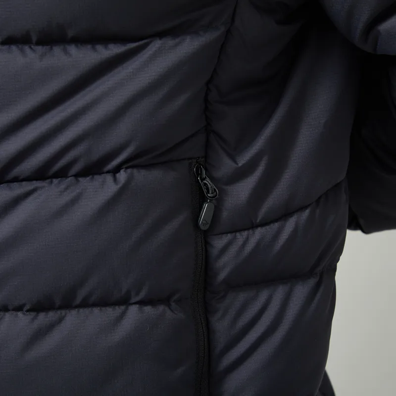 Norrona Femund Down700 Zip Hood Caviar Black-6