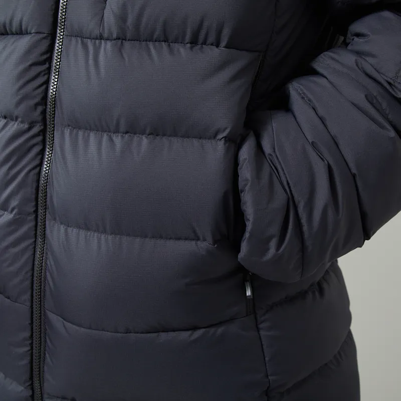 Norrona Femund Down700 Zip Hood Caviar Black-7
