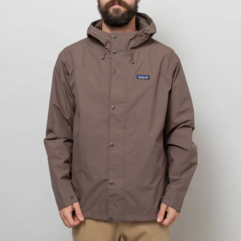 Patagonia Jackson Glacier Rain Jacket Marlow Brown