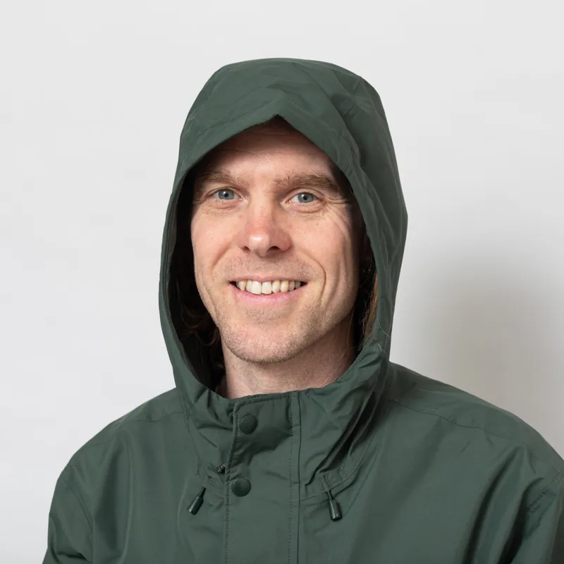 Patagonia Jackson Glacier Rain Jacket Old Growth Green-6