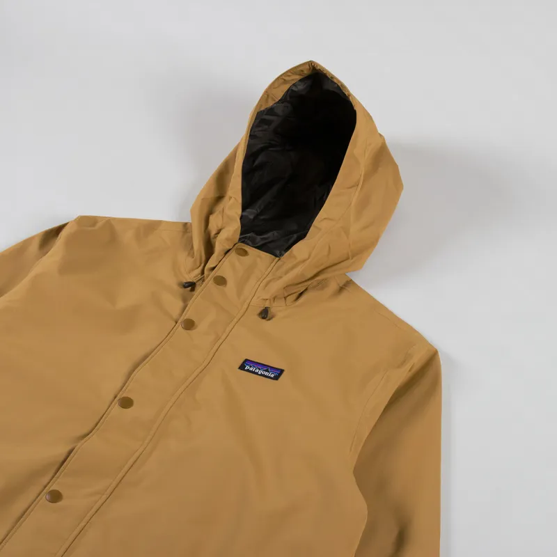 Patagonia Jackson Glacier Rain Jacket Shelter Brown-5